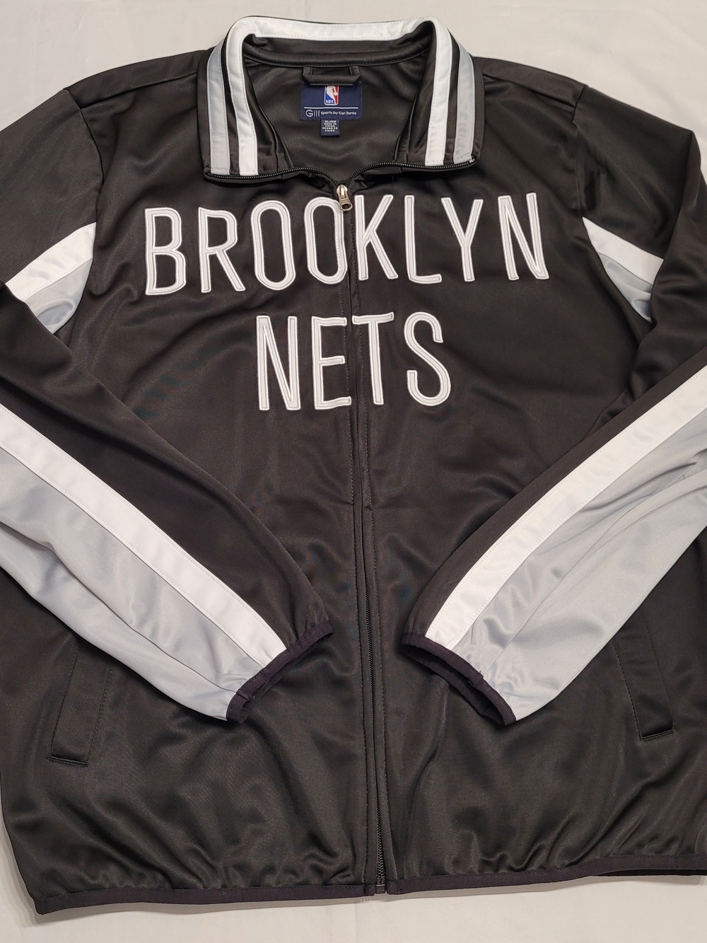 Brooklyn Nets G-III Carl Banks Track Jacket Men’s XL NBA
